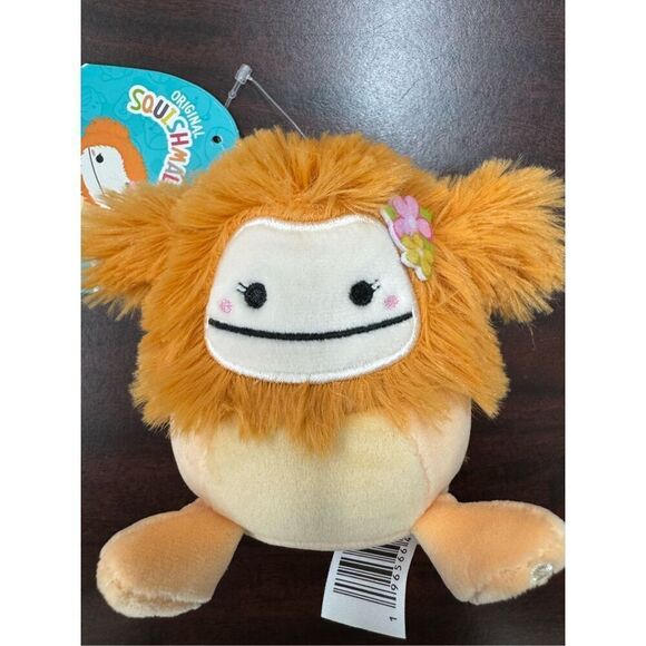NWT Shasta Bigfoot Squishmallows 3.5 Inch Backpack Clip - Picture 2 of 5